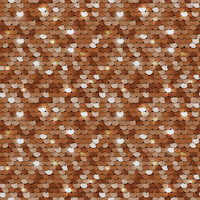 Sequin copper 33x33 cm napkins